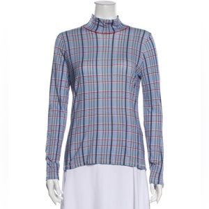 Rag & Bone Mock Neck Long Sleeve Tee